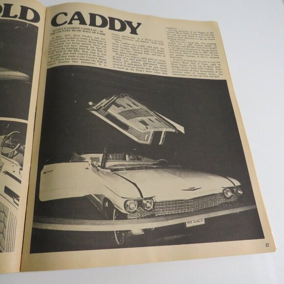 1978 Elvis Presley Collector's Issue Magazine Green Valley Store w/ 33 Record LP - Picture 7 of 16